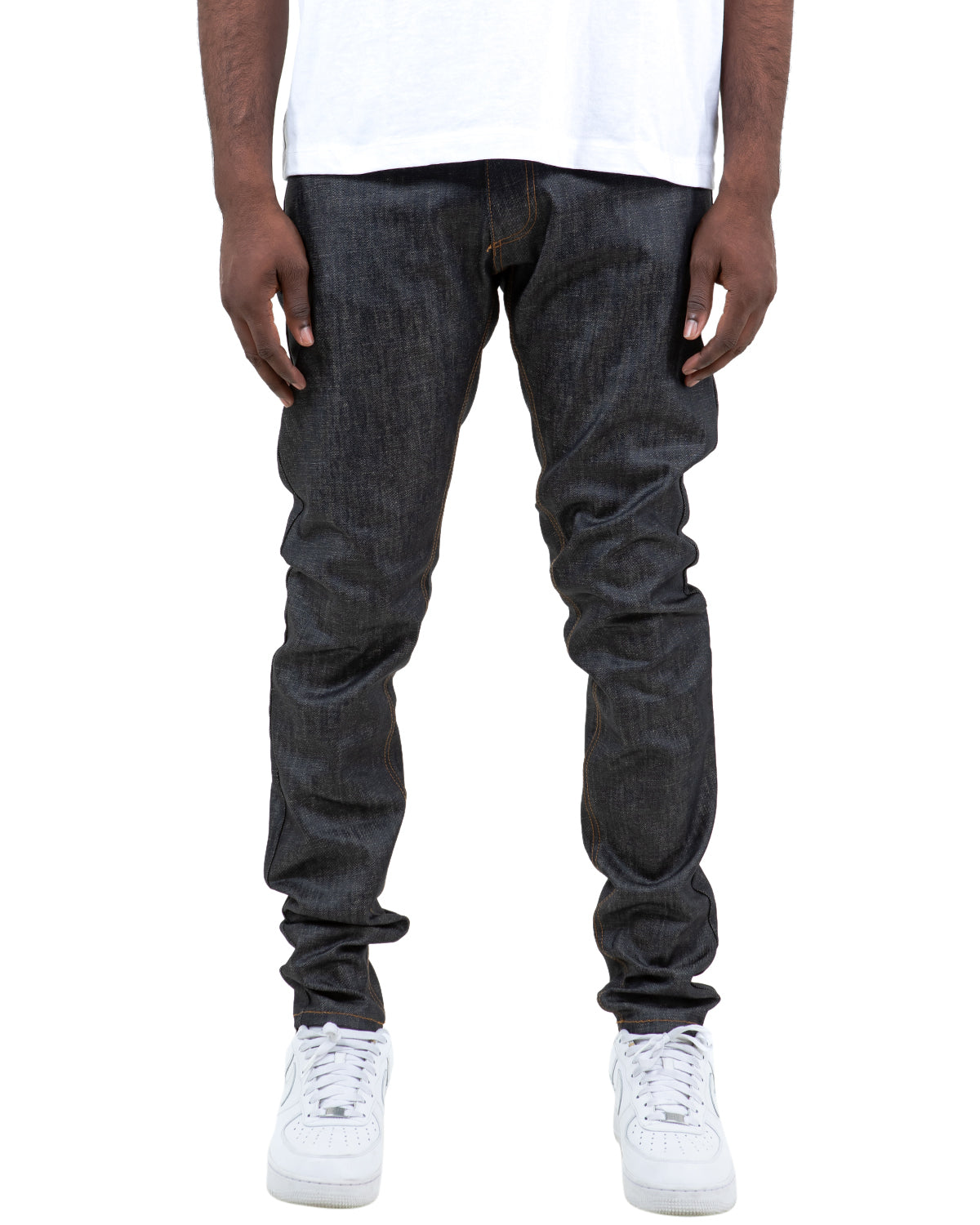 THE UNION SKINNY - SHADOW ( COATED DENIM )