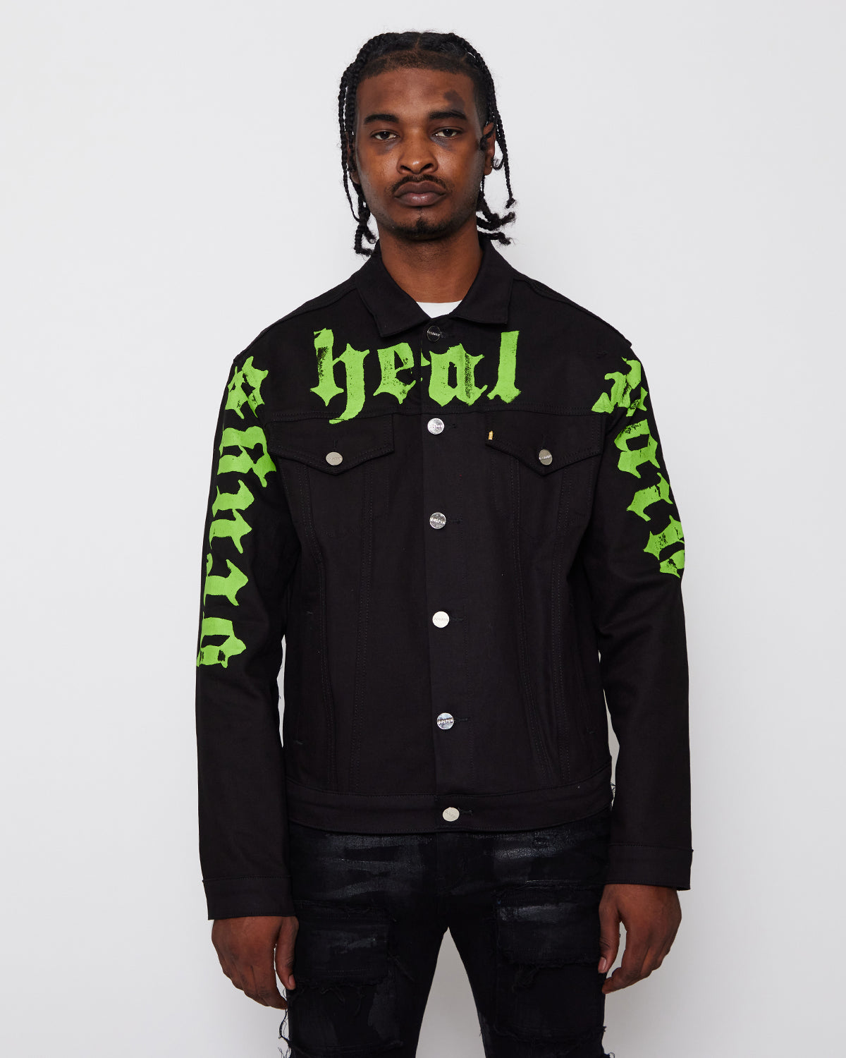 Golden ｜DENIM JACKETS (GWP00846 P000621 50100) BLUE GOLDEN GOOSE SHORT DENIM JACKET (GWP00846P000621) – LOZURI®