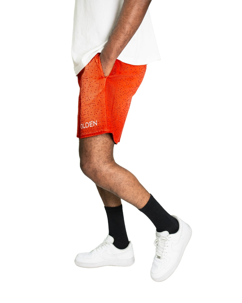 SUMMER SHORTS - FUEGO ( HAND PRESSED DIAMONDS )