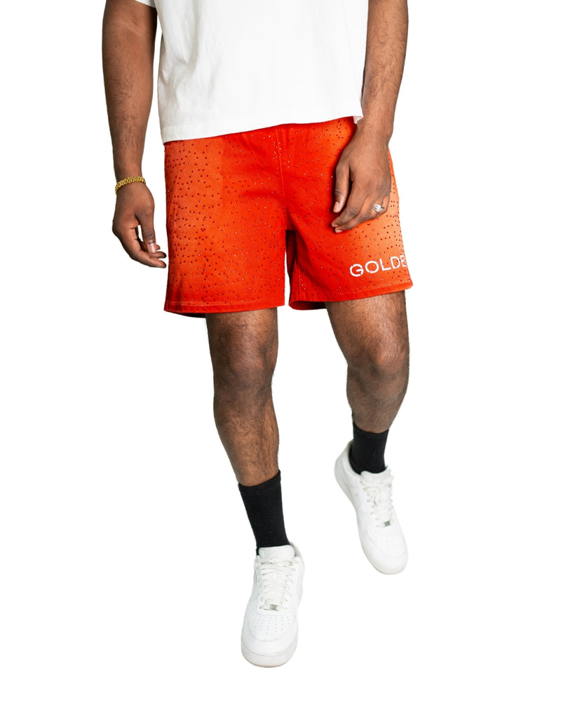 SUMMER SHORTS - FUEGO ( HAND PRESSED DIAMONDS )