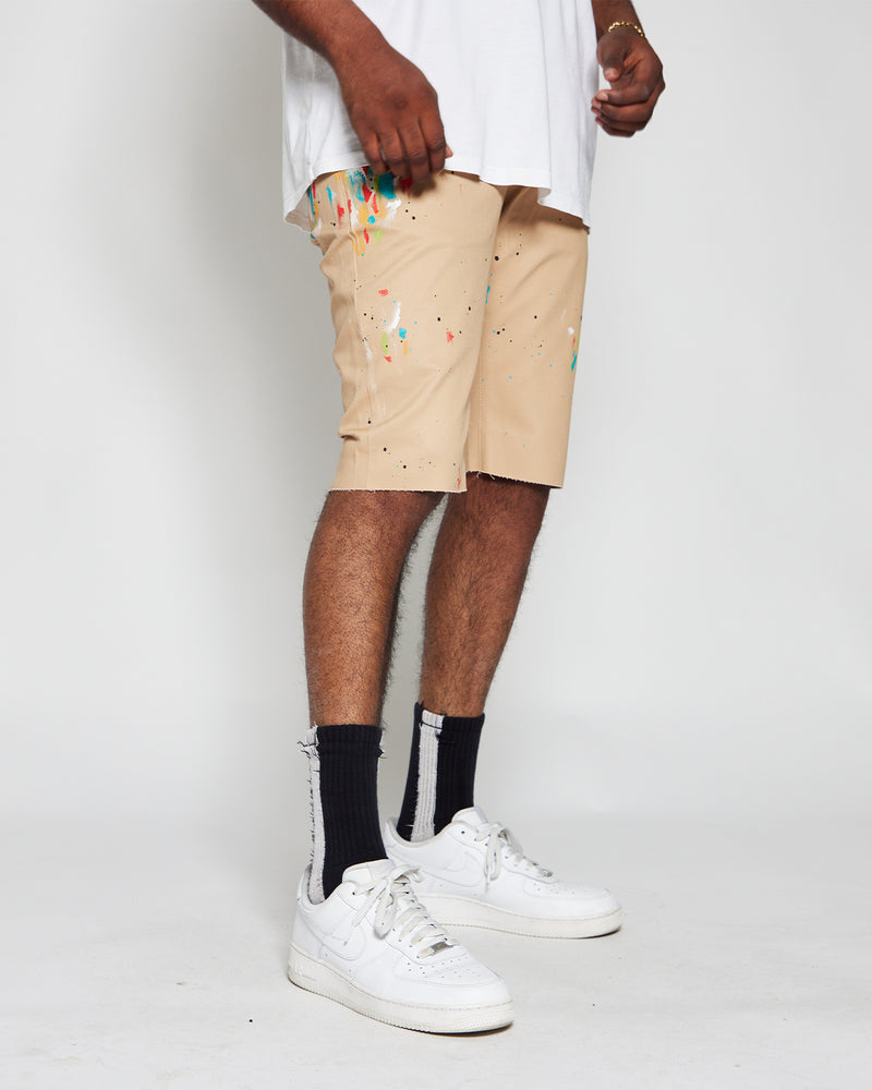 SUMMER SHORTS - BEIGE