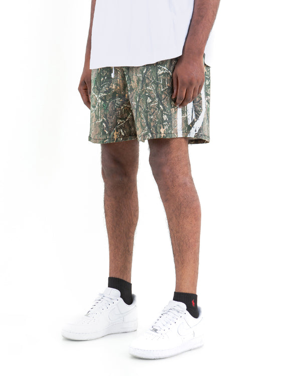 SUMMER SHORTS - WOODLAND ( PRESSED DIAMONDS )