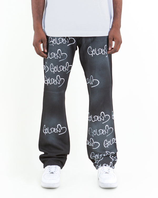 THE BAGGY - ORO ( STRAIGHT LEG )