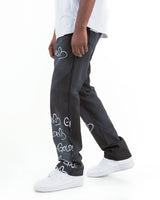 THE BAGGY - ORO ( STRAIGHT LEG )