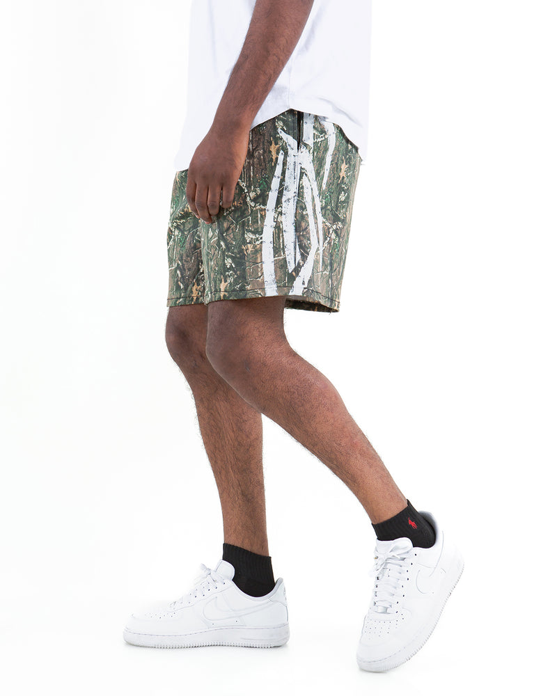 SUMMER SHORTS - WOODLAND ( PRESSED DIAMONDS )