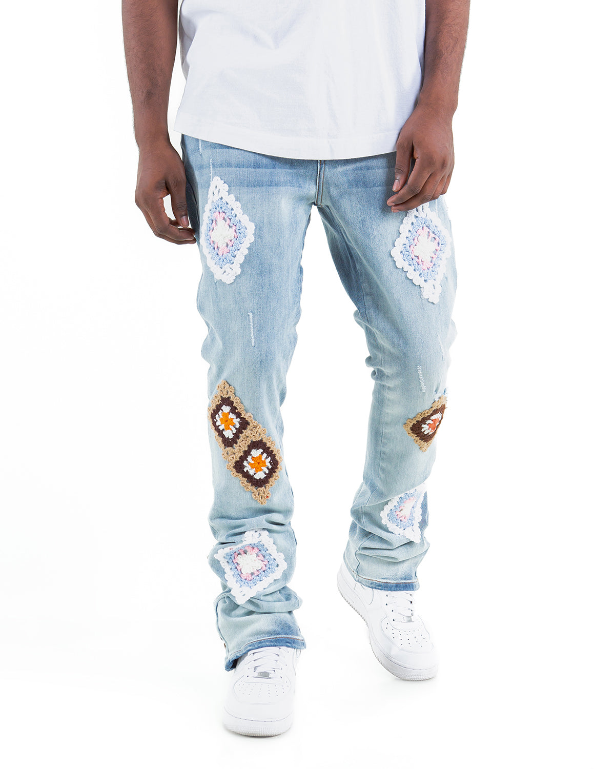 THE STACKED - CARLSBAD ( CROCHET PATCHES )