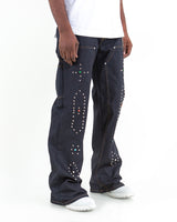 THE BAGGY - COOPER ( STUDDED DENIM )