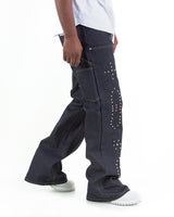 THE BAGGY - COOPER ( STUDDED DENIM )