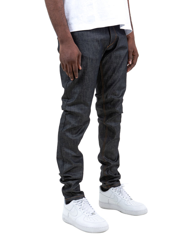 THE UNION SKINNY - SHADOW ( COATED DENIM )