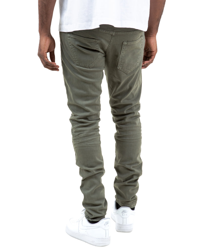 THE UNION SKINNY - MOSSY ( 4 WAY STRETCH )