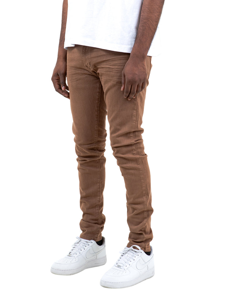THE UNION SKINNY - TOBACCO LEAF ( 4 WAY STRETCH )