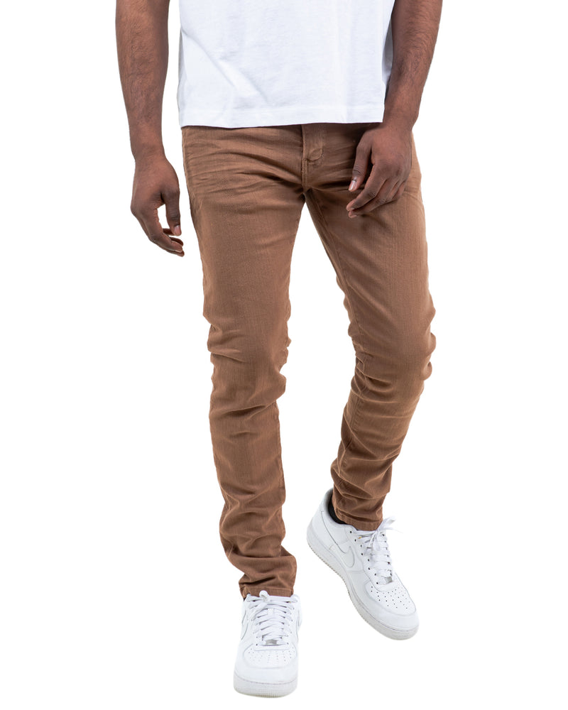 THE UNION SKINNY - TOBACCO LEAF ( 4 WAY STRETCH )