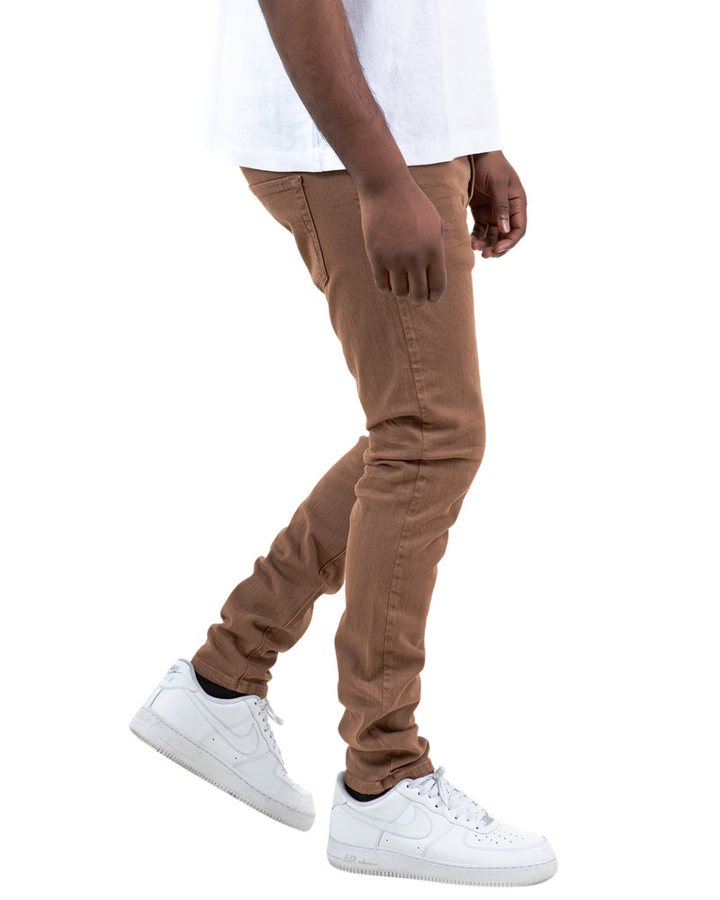 THE UNION SKINNY - TOBACCO LEAF ( 4 WAY STRETCH )