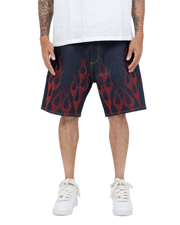 JORTS - FUEGO ( RAW DENIM )