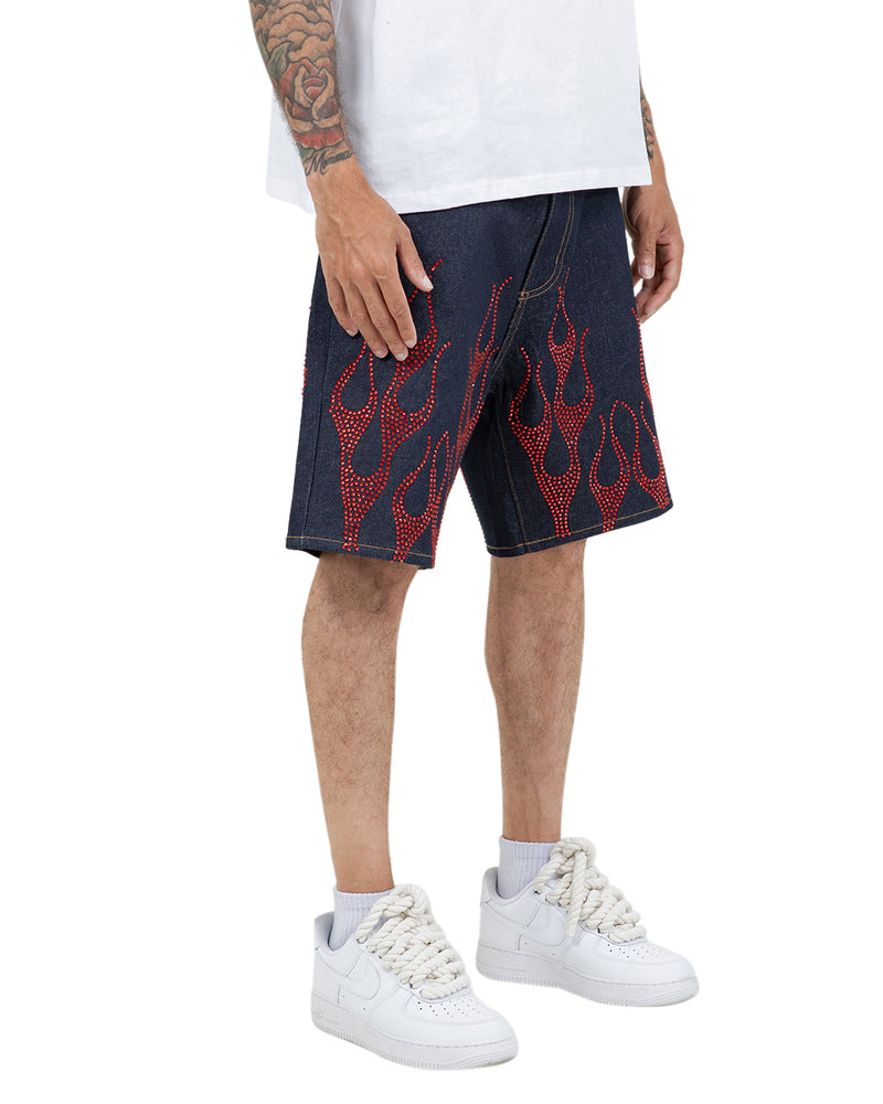 JORTS - FUEGO ( RAW DENIM )