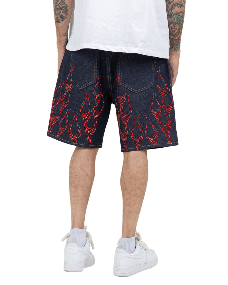 JORTS - FUEGO ( RAW DENIM )