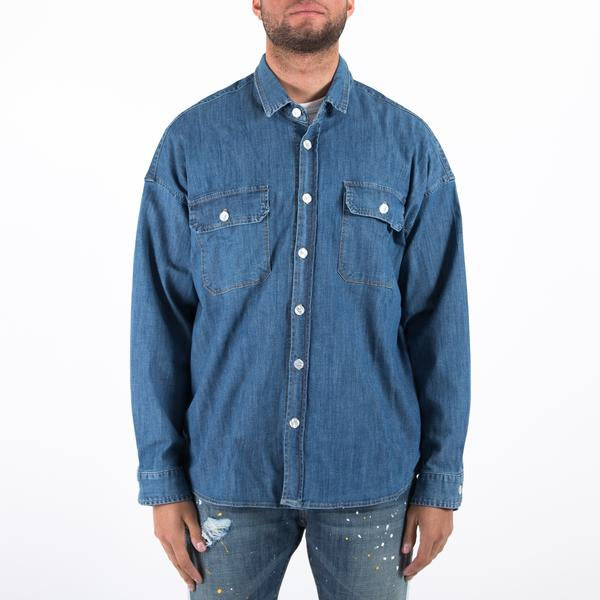 THE COLTON SHIRT - WASHED INDIGO