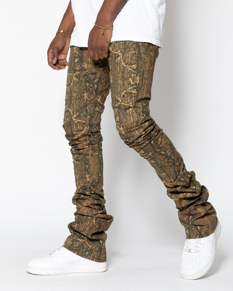 THE TRUE STACKED - REAL TREE ( ELONGATED INSEAM )