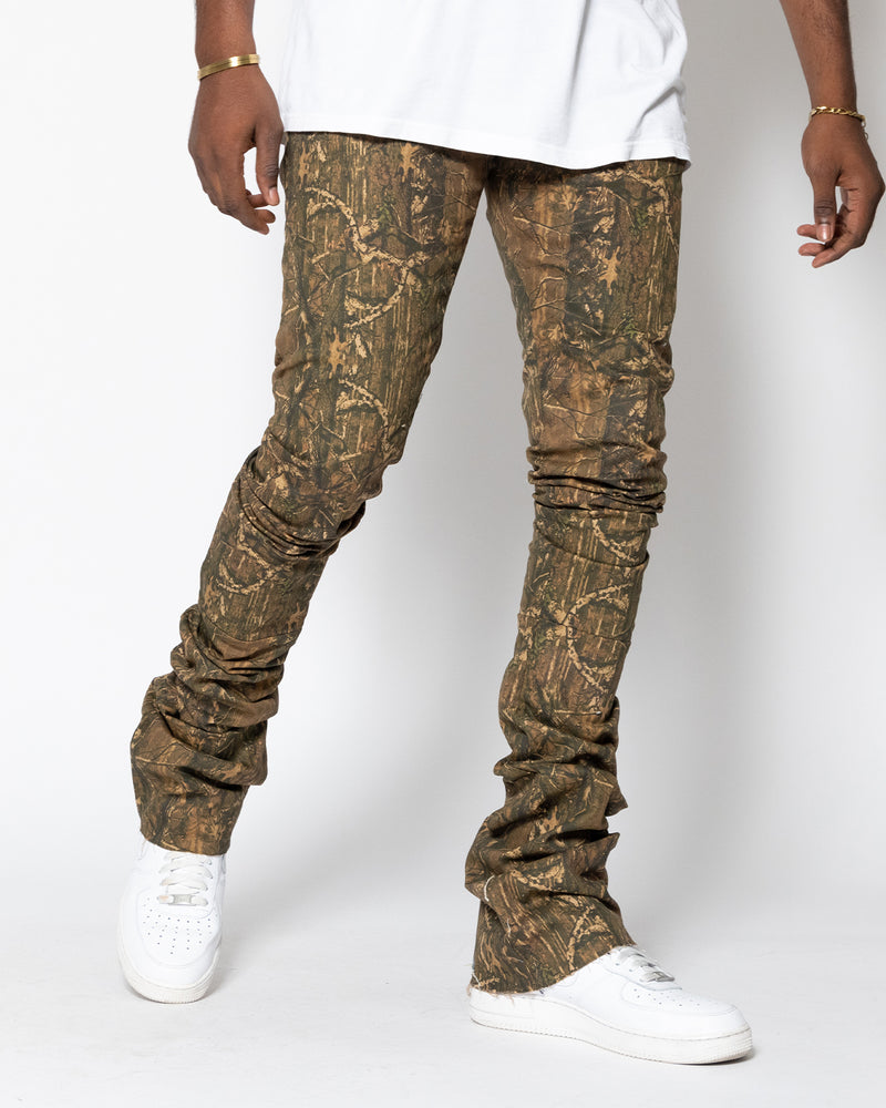 THE TRUE STACKED - REAL TREE ( ELONGATED INSEAM )