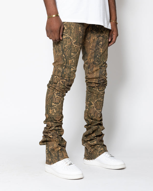 THE TRUE STACKED - REAL TREE ( ELONGATED INSEAM )