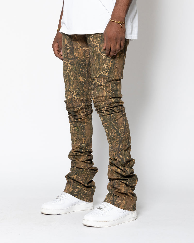 THE TRUE STACKED - REAL TREE ( ELONGATED INSEAM )