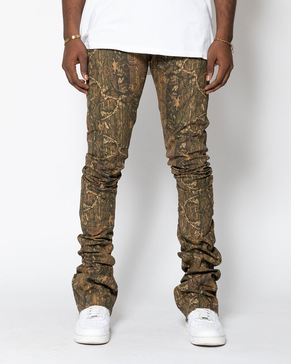 THE TRUE STACKED - REAL TREE ( ELONGATED INSEAM )