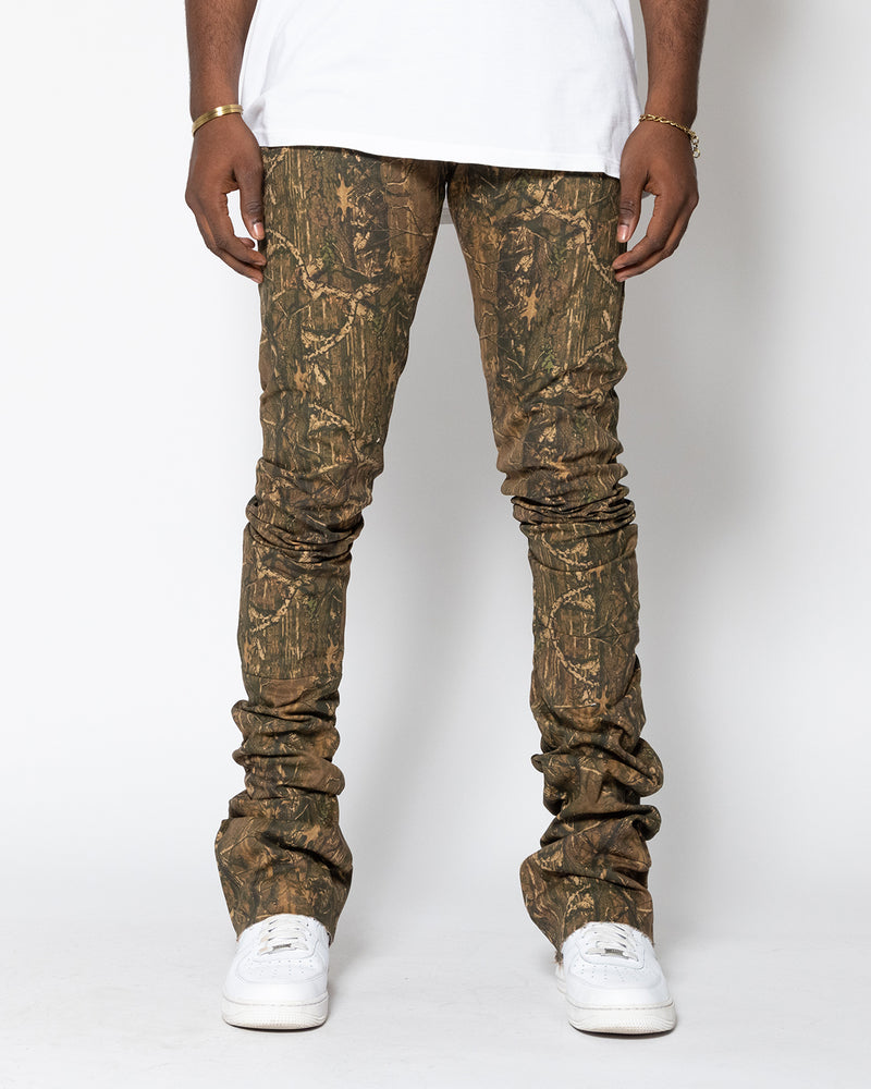 THE TRUE STACKED - REAL TREE ( ELONGATED INSEAM )