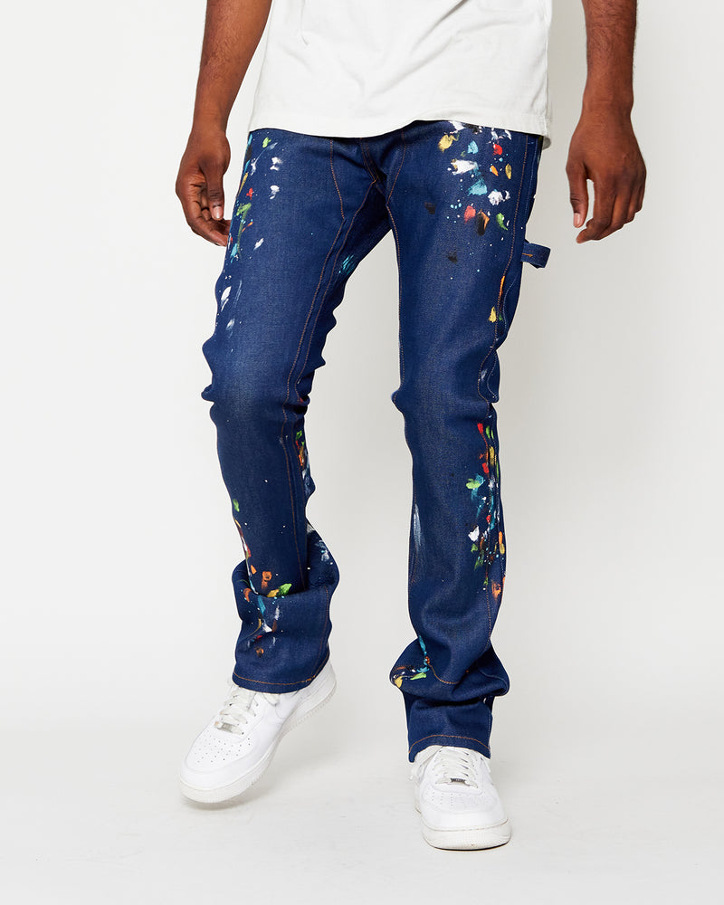 THE STACKED CARPENTER - INDIGO PAINTERS