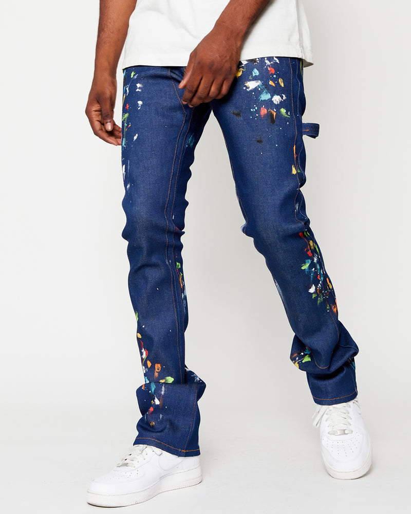 THE STACKED CARPENTER - INDIGO PAINTERS