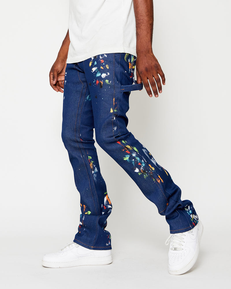 THE STACKED CARPENTER - INDIGO PAINTERS