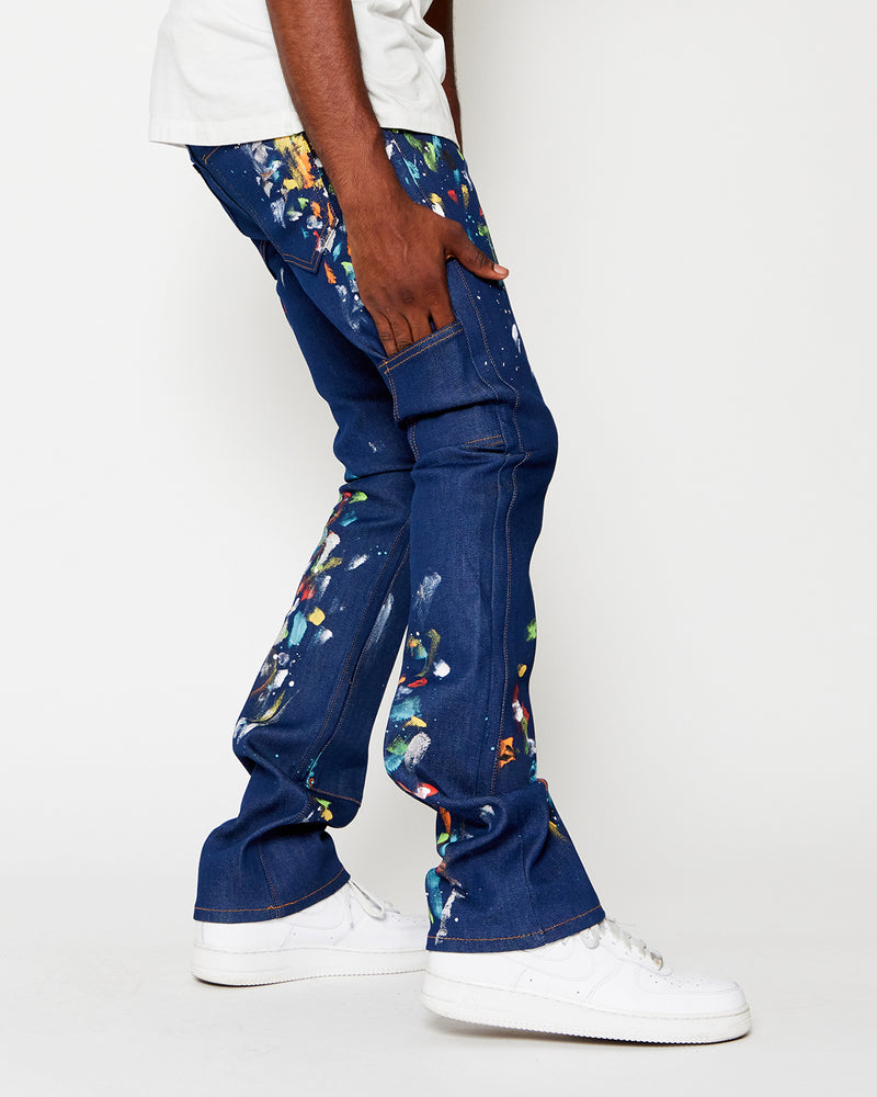 THE STACKED CARPENTER - INDIGO PAINTERS
