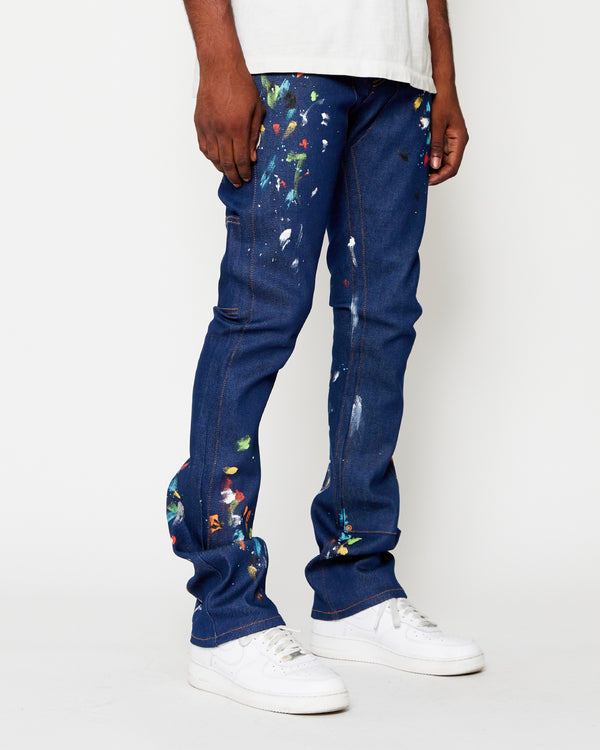 THE STACKED CARPENTER - INDIGO PAINTERS