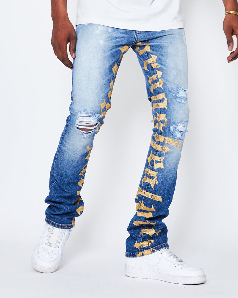 THE STACKED - 24k (HAND PAINTED)