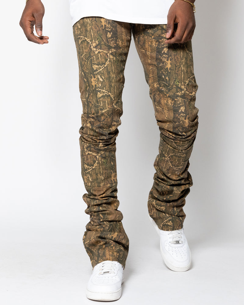 THE TRUE STACKED - REAL TREE ( ELONGATED INSEAM )