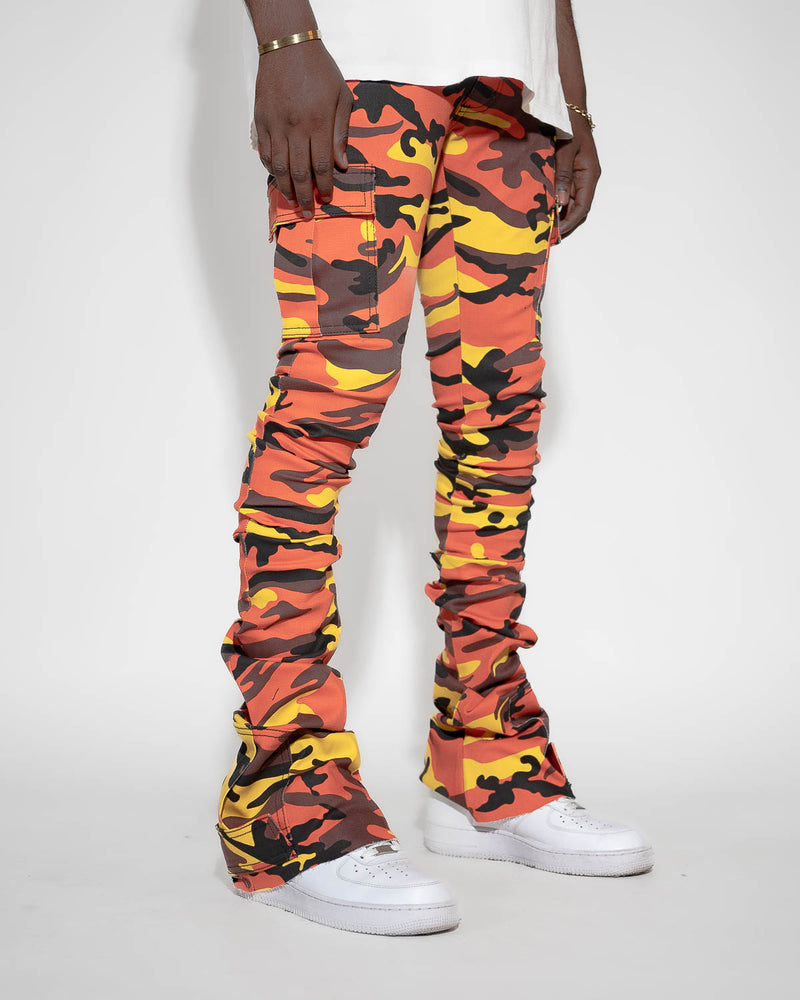THE TRUE STACKED - REVOLT CARGO ( ELONGATED INSEAM )