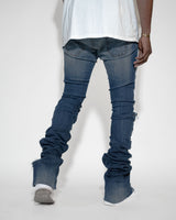 THE TRUE STACKED - SHREDDED ( ELONGATED INSEAM )