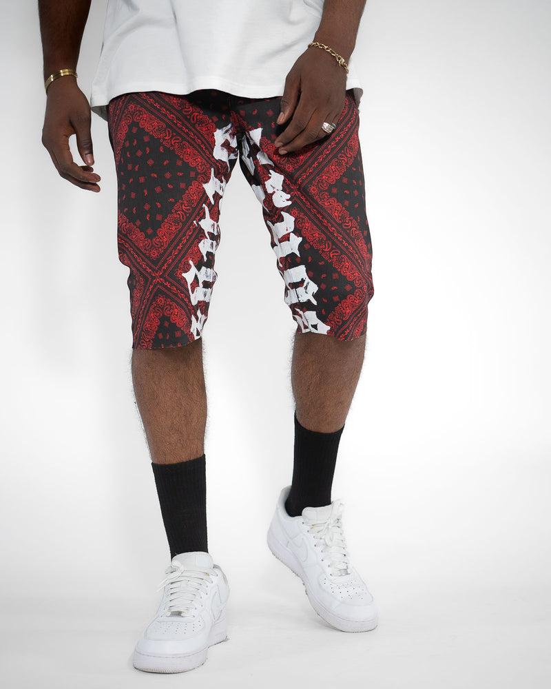 SUMMER SHORTS - CARDINAL