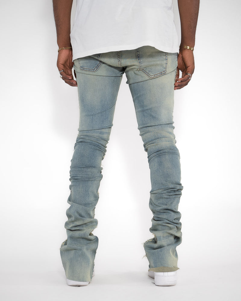 THE TRUE STACKED - GLIDER ( ELONGATED INSEAM )