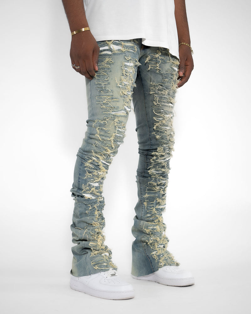 THE TRUE STACKED - GLIDER ( ELONGATED INSEAM )