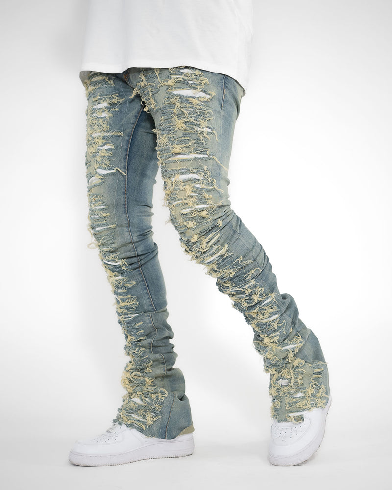 THE TRUE STACKED - GLIDER ( ELONGATED INSEAM )