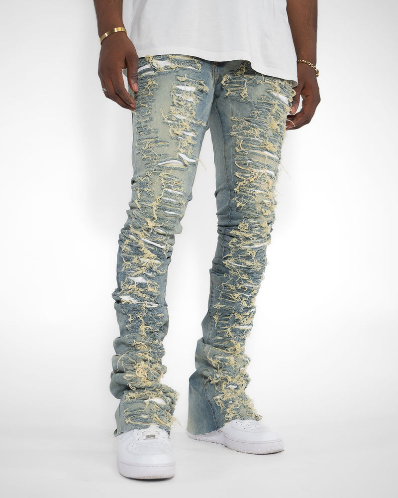 THE TRUE STACKED - GLIDER ( ELONGATED INSEAM )
