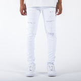 UNION TATTERED V.2 - BLANC