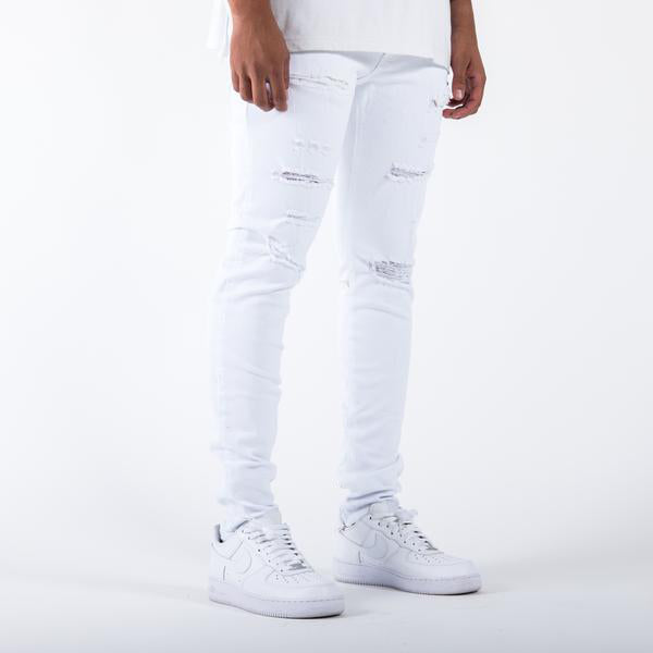 UNION TATTERED V.2 - BLANC